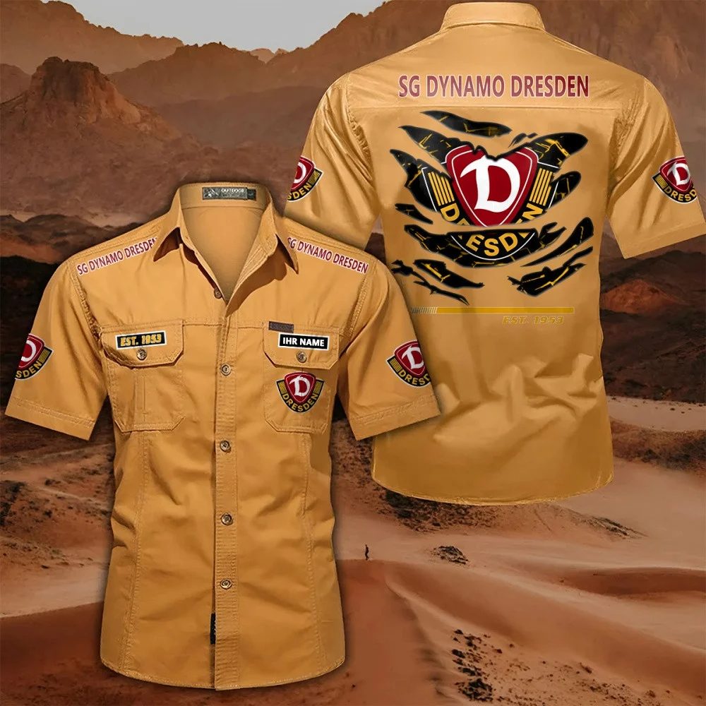 Sg Dynamo Dresden Pocket Short Sleeve Shirt PT71406