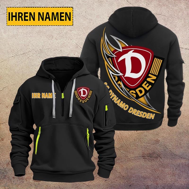 Sg Dynamo Dresden Quarter Zip Hoodie PT70856