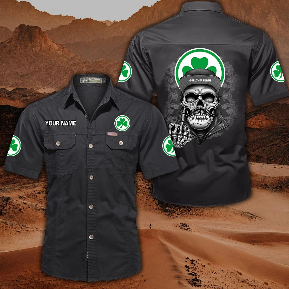 SpVgg Greuther Furth Pocket Short Sleeve Shirt PT69573