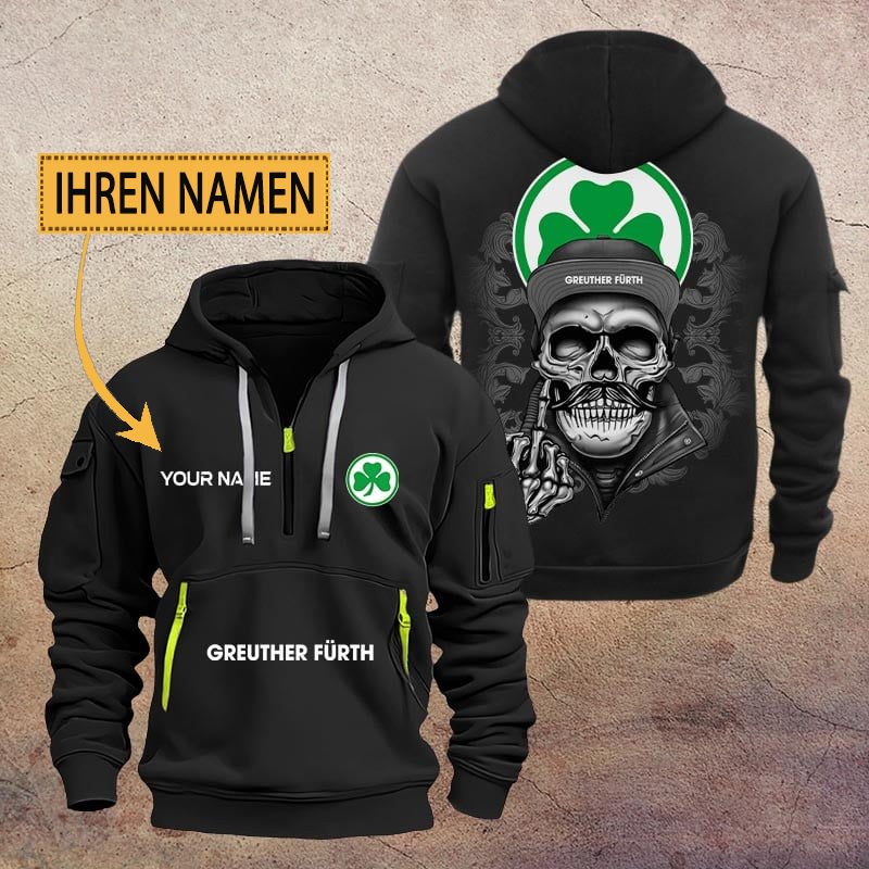 Spvgg Greuther Frth Quarter Zip Hoodie PT70860