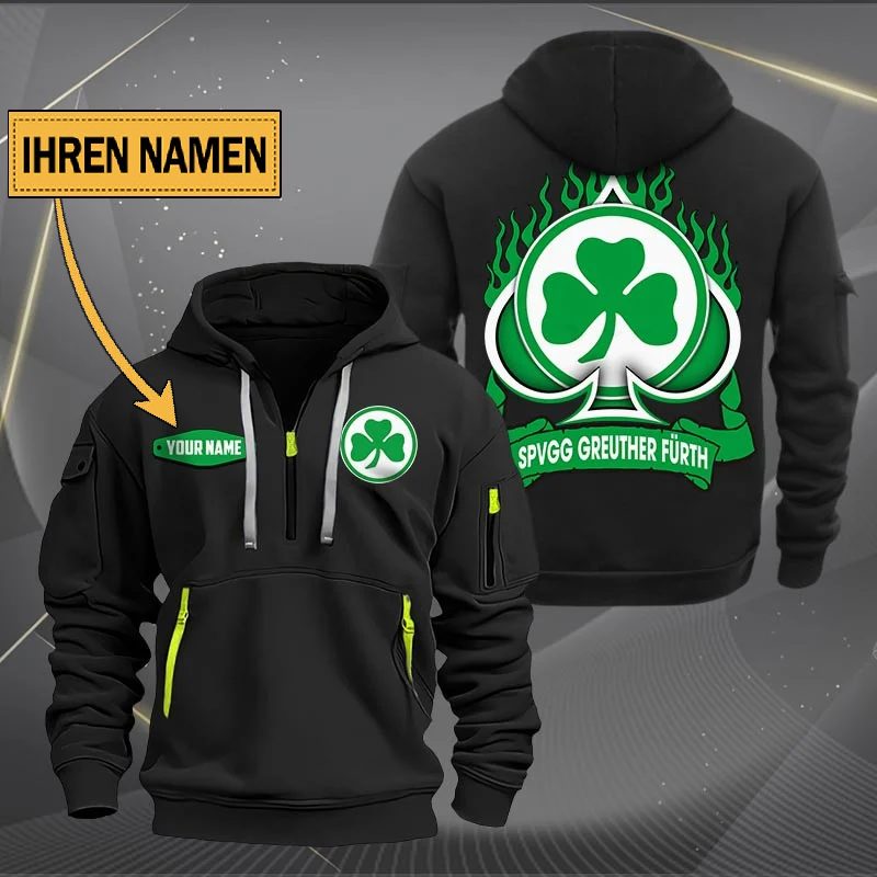 Spvgg Greuther Frth Quarter Zip Hoodie PT70862