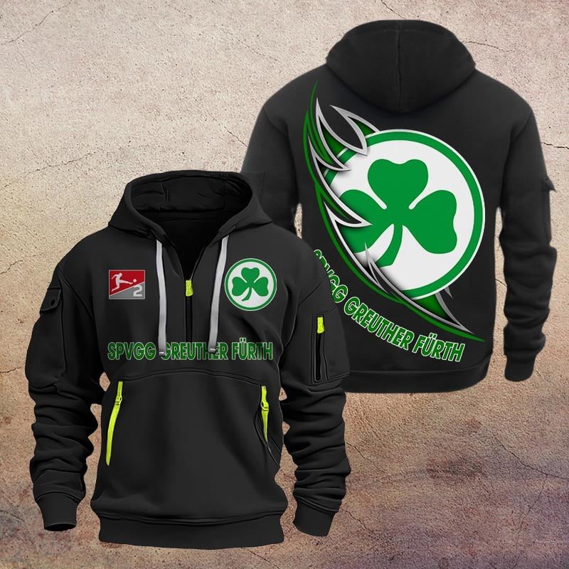 Spvgg Greuther Frth Quarter Zip Hoodie PT70864