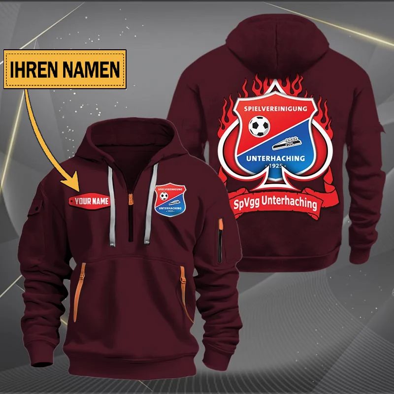 Spvgg Unterhaching Quarter Zip Hoodie PT70866