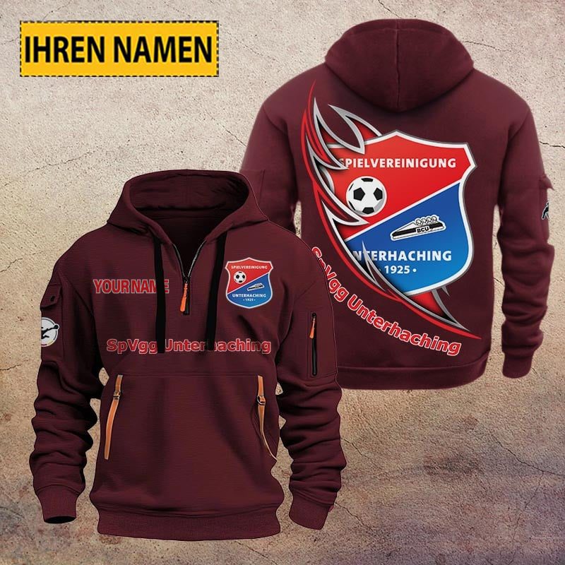 Spvgg Unterhaching Quarter Zip Hoodie PT70867