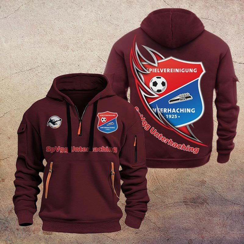 Spvgg Unterhaching Quarter Zip Hoodie PT70868