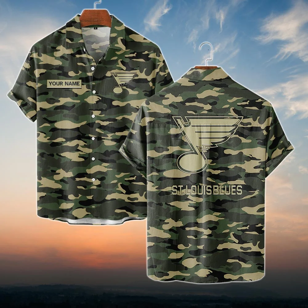 St. Louis Blues Hawaii Shirt PT69707
