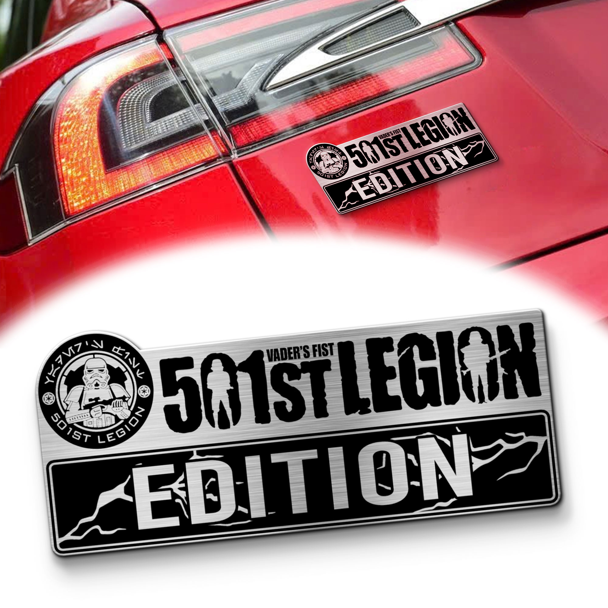 Star Wars 501st Legion Edition Laser-engraved Car Badge MS10214