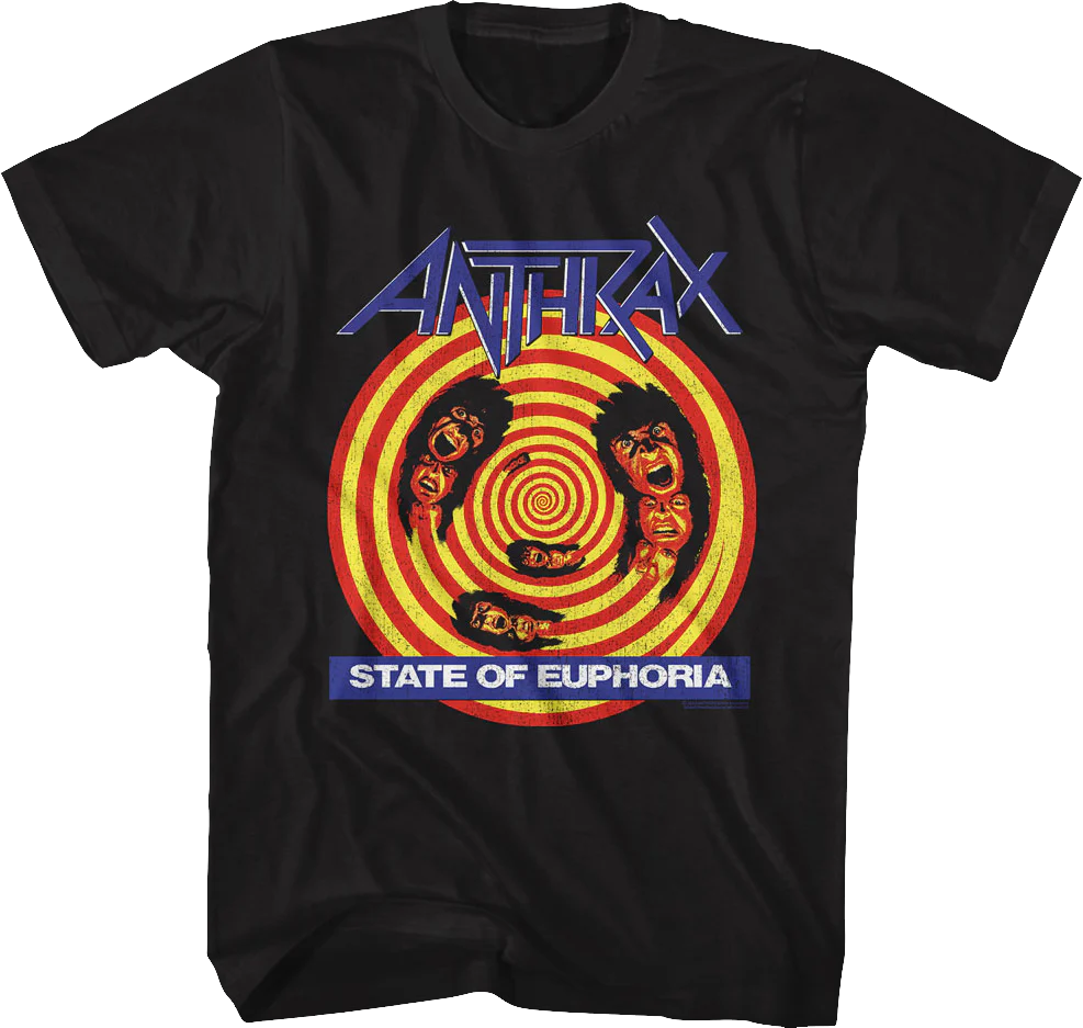 State Of Euphoria Anthrax T-Shirt MS02844