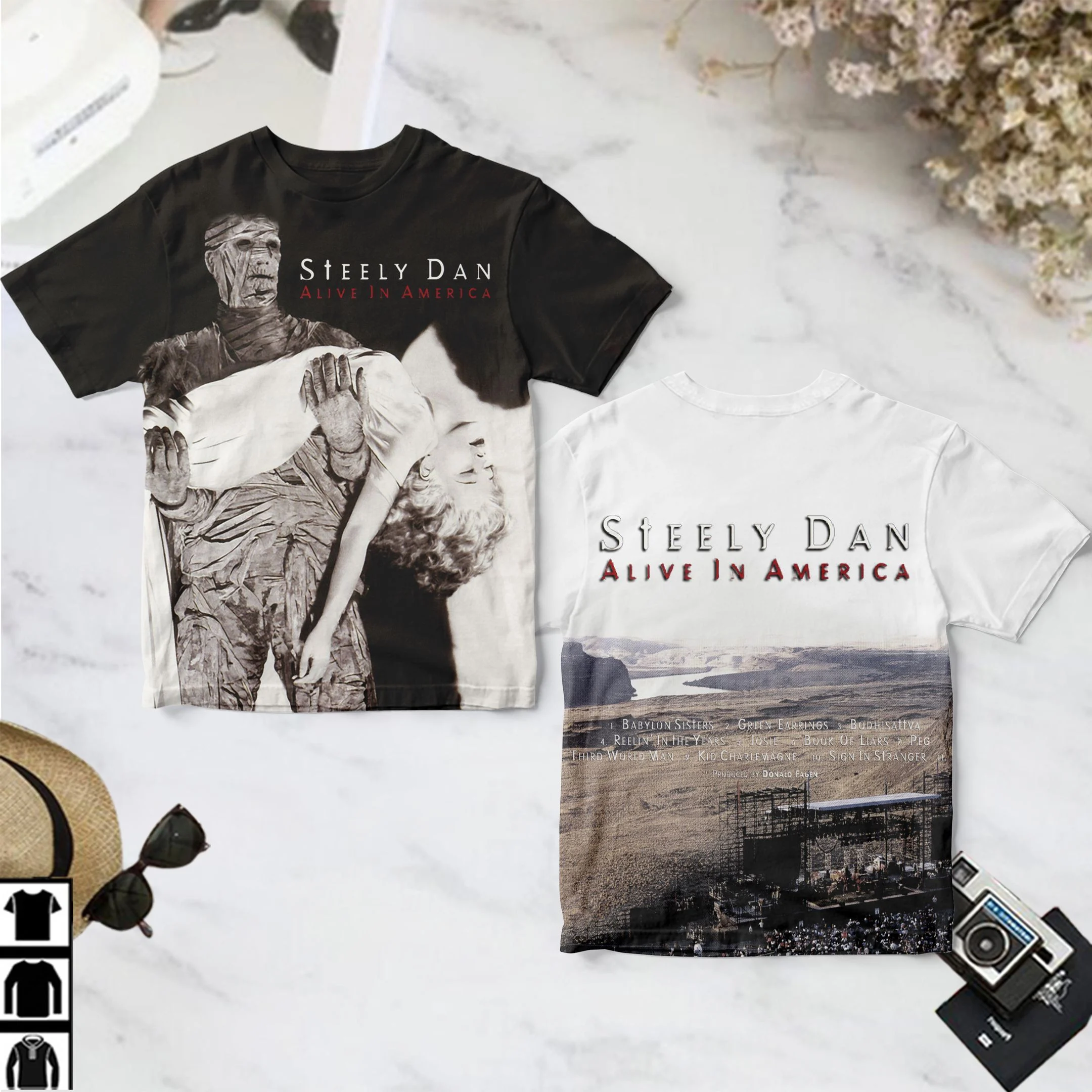 Steely Dan 600 - ALIVE IN AMERICA - ALL OVER PRINT MS05340