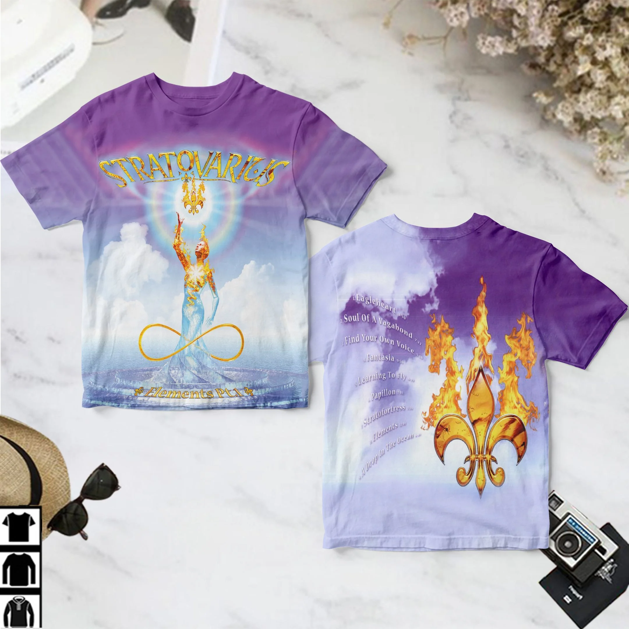 Stratovarius 500 - ELEMENT 2 - ALL OVER PRINT MS05395