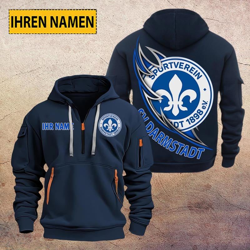 Sv Darmstadt 98 Quarter Zip Hoodie PT70872