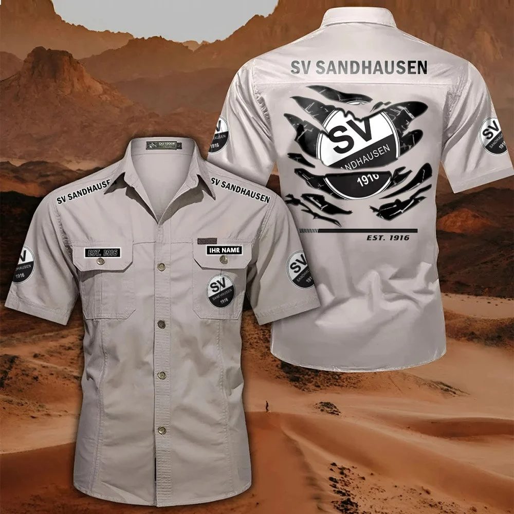 Sv Sandhausen Pocket Short Sleeve Shirt PT71416