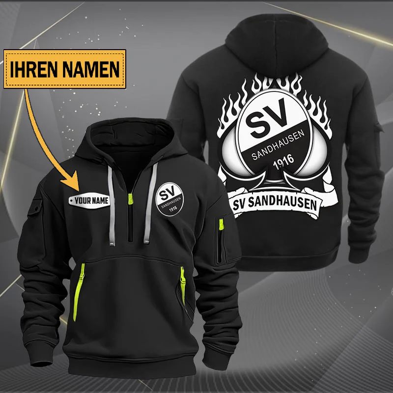 Sv Sandhausen Quarter Zip Hoodie PT70877