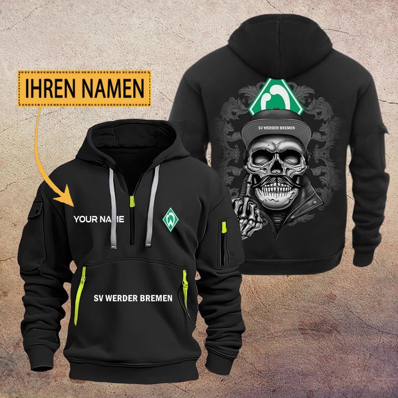 Sv Werder Bremen Quarter Zip Hoodie PT70880