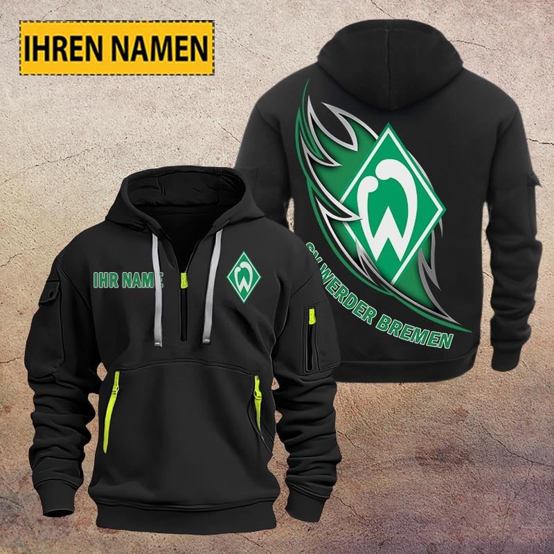 Sv Werder Bremen Quarter Zip Hoodie PT70881