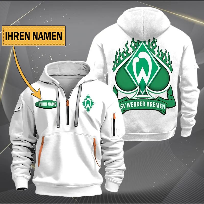 Sv Werder Bremen Quarter Zip Hoodie PT70882