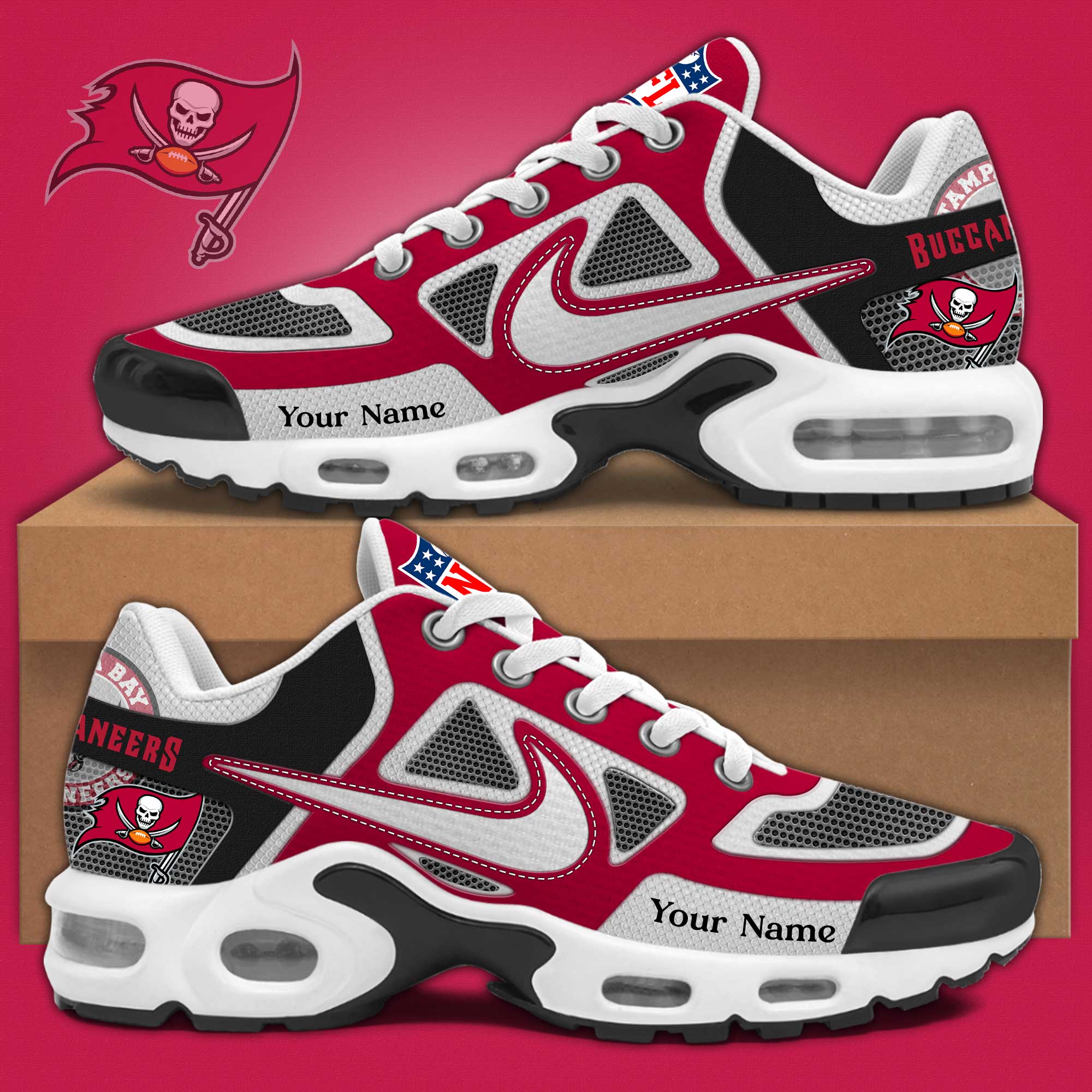 Tampa Bay Buccaneers Sport Shoes Editions Limited PT72322