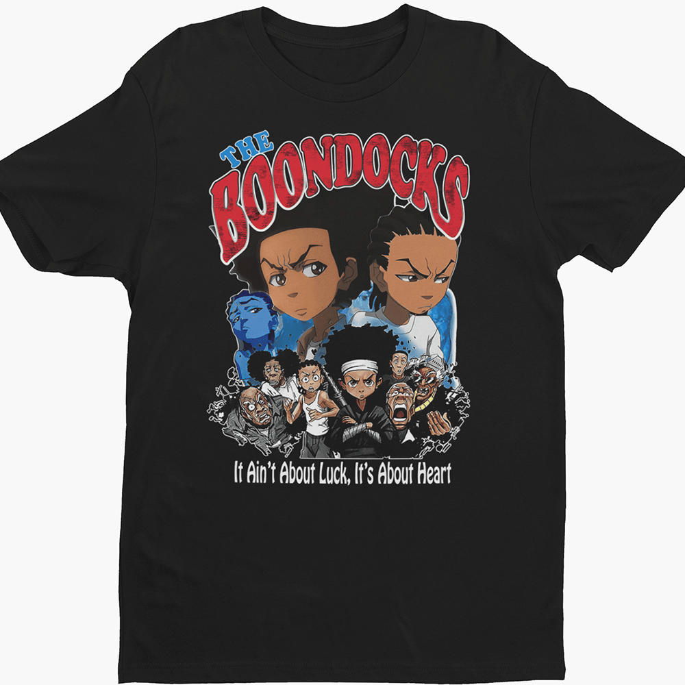 The Boondocks Characters Premium Mens T-shirt MS07212