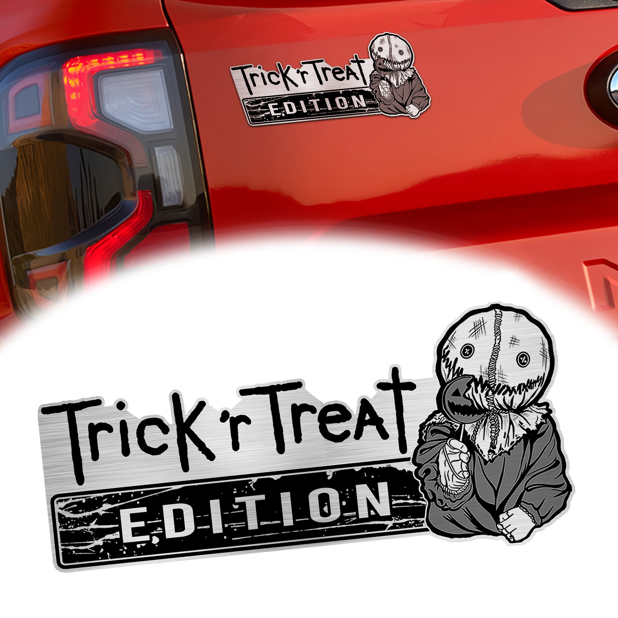 Trick R Treat Edition Engraved Car Emblem MS10192