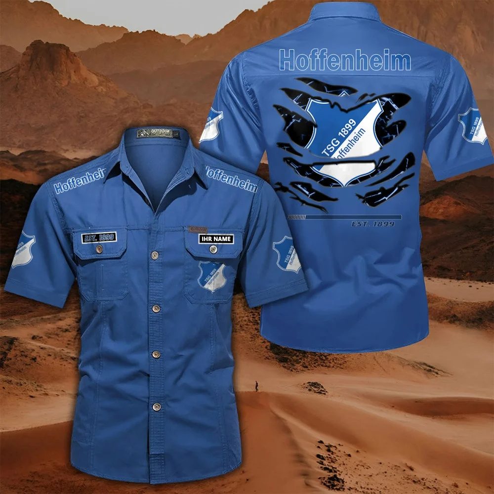 Tsg 1899 Hoffenheim Pocket Short Sleeve Shirt PT71421