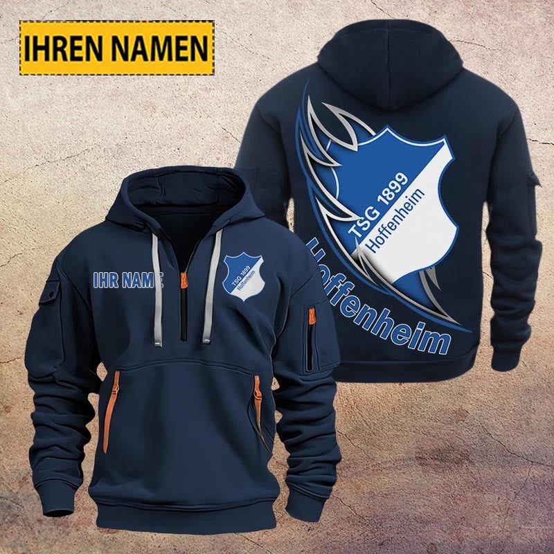 Tsg 1899 Hoffenheim Quarter Zip Hoodie PT70889