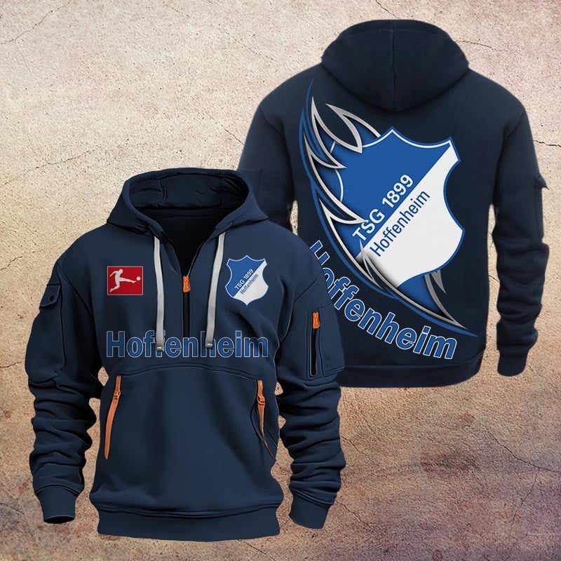 Tsg 1899 Hoffenheim Quarter Zip Hoodie PT70892