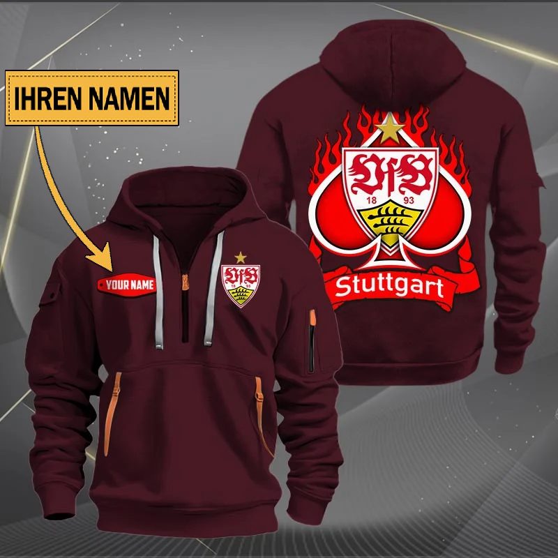 Vfb Stuttgart Quarter Zip Hoodie PT70895