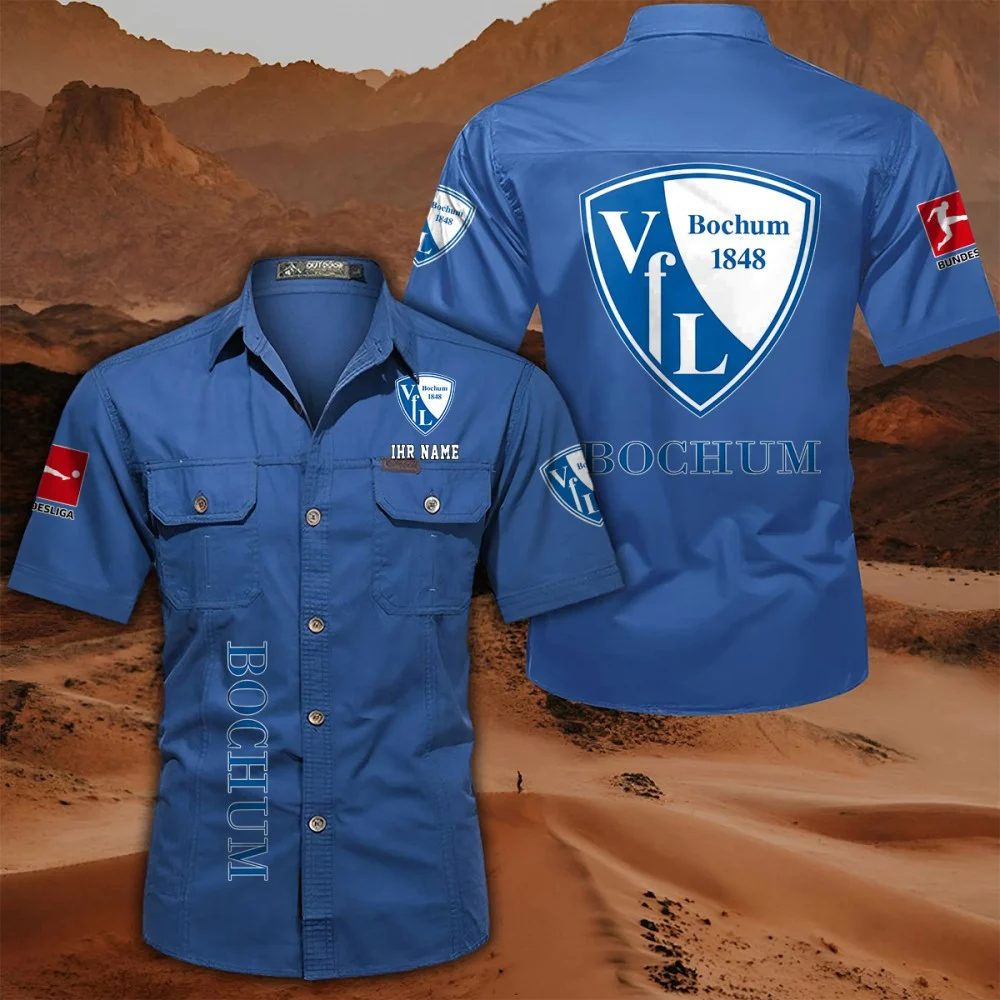 Vfl Bochum 1848 Pocket Short Sleeve Shirt PT71426