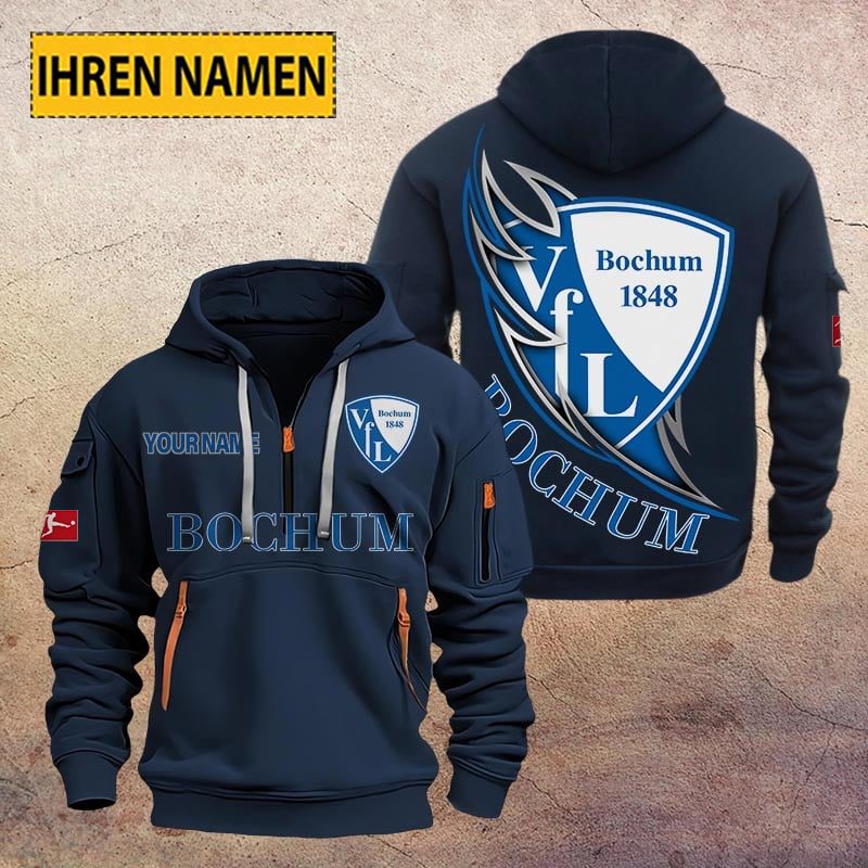 Vfl Bochum 1848 Quarter Zip Hoodie PT70901