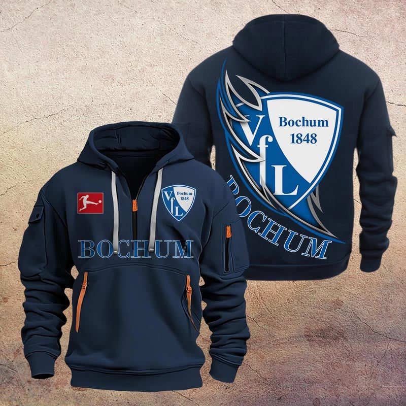 Vfl Bochum 1848 Quarter Zip Hoodie PT70902