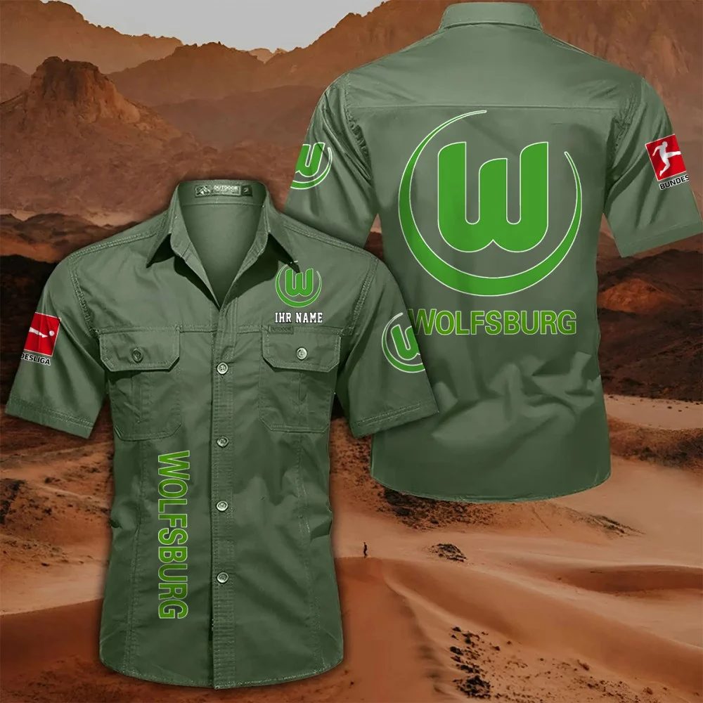 Vfl Wolfsburg Pocket Short Sleeve Shirt PT71431