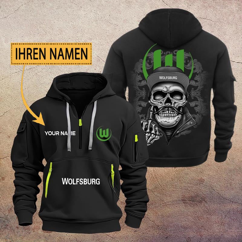 Vfl Wolfsburg Quarter Zip Hoodie PT70907