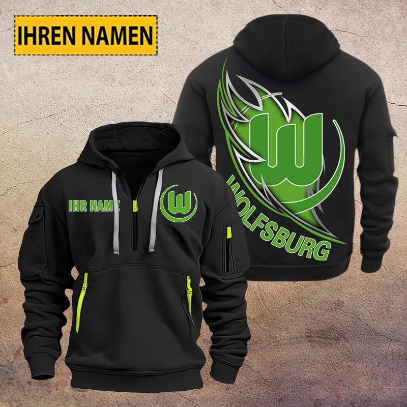 Vfl Wolfsburg Quarter Zip Hoodie PT70908