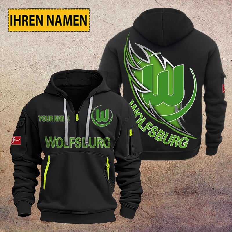 Vfl Wolfsburg Quarter Zip Hoodie PT70910