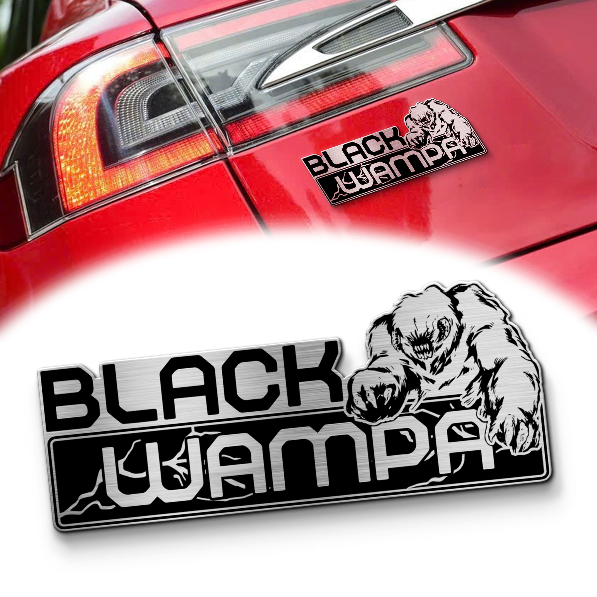 Wampa Edition Laser-engraved Car Badge MS10228