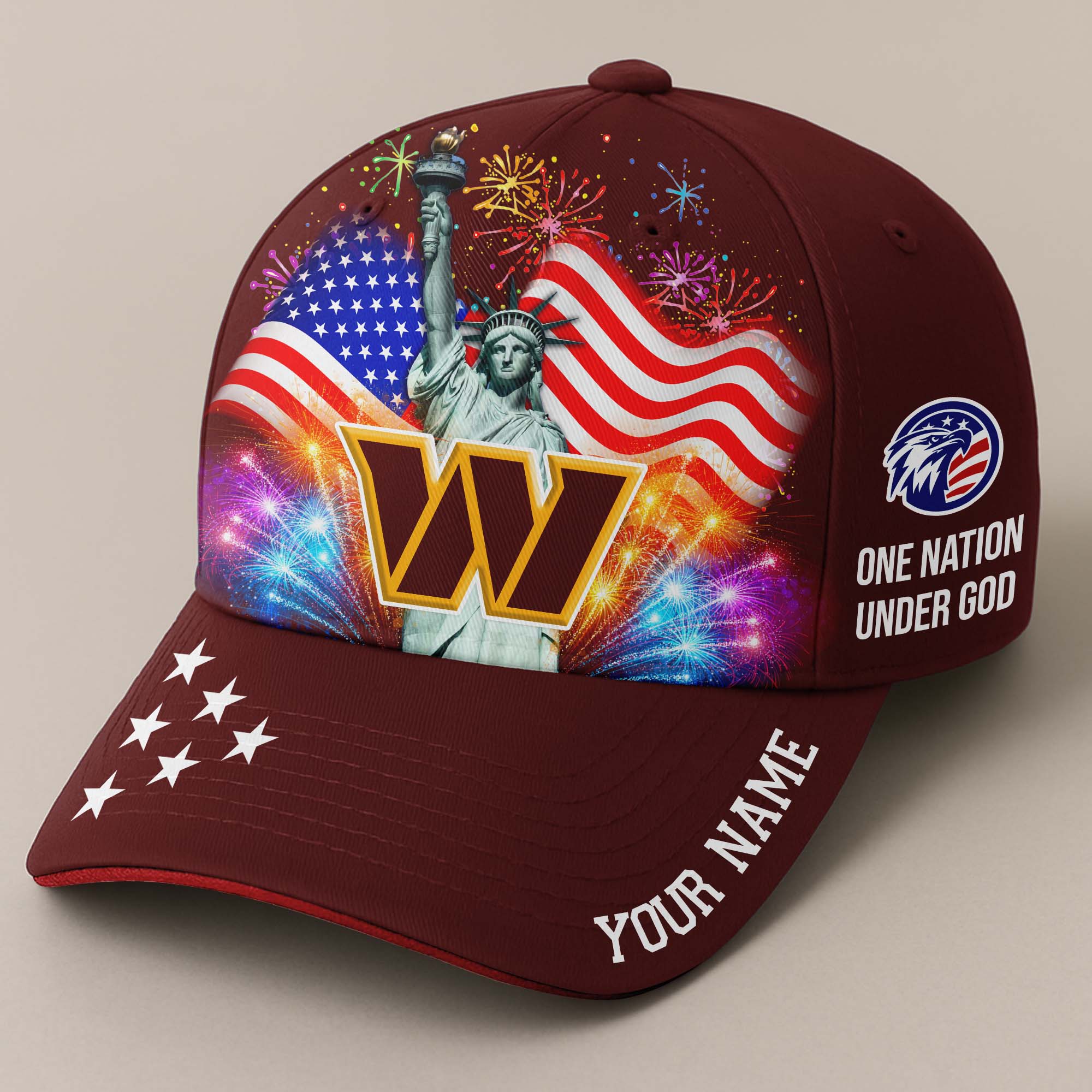 Washington Commanders Independence Day Cap PT68533