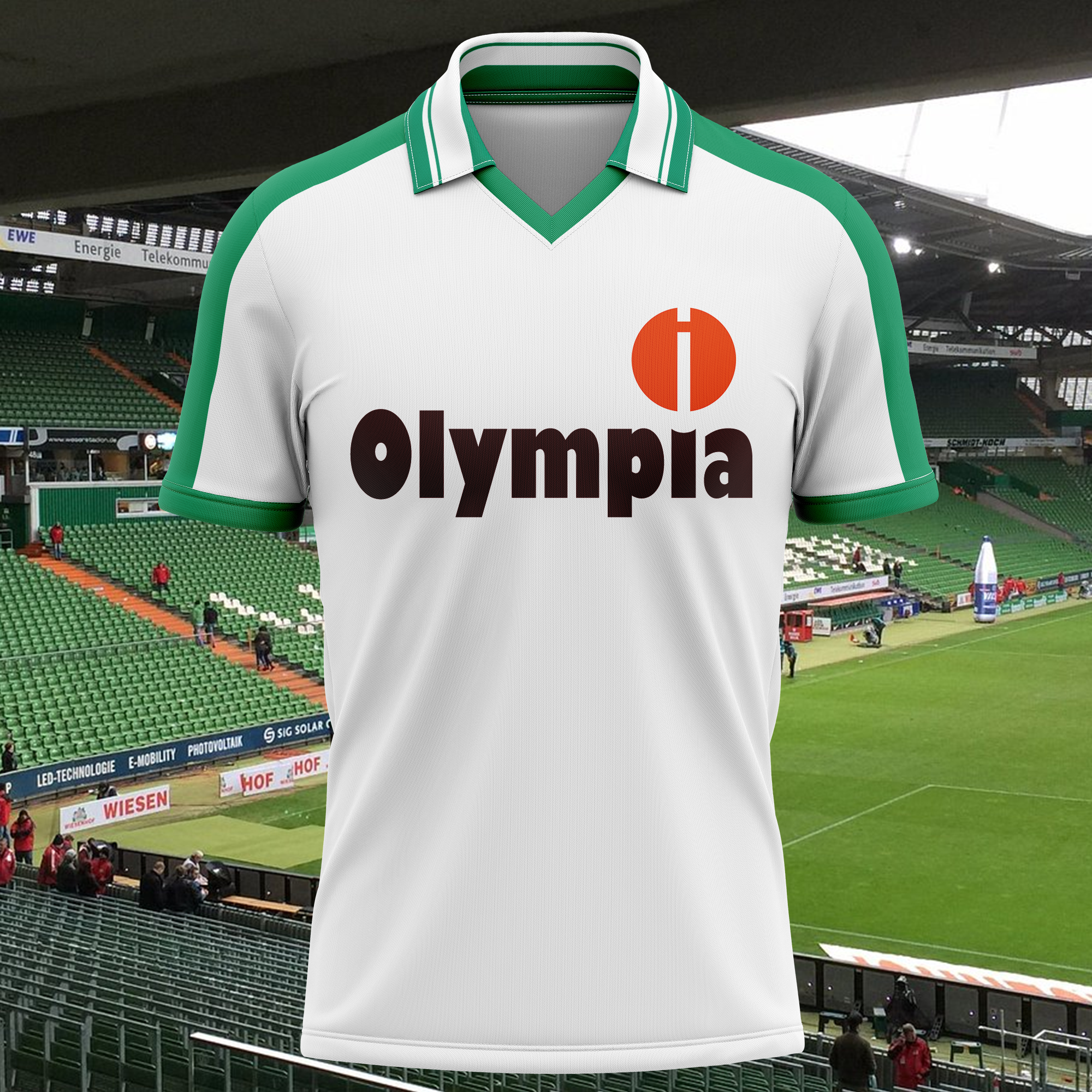 Werder Bremen 1981-82 Home Kit Retro Shirt PT68551